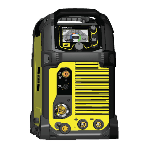 ESAB EMP 255ic User manual