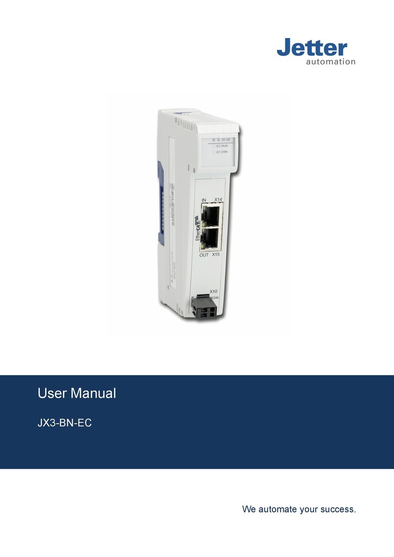 Jetter JX3-BN-EC user manual