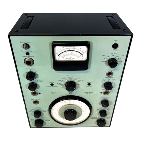 BRUEL & KJAER 1024 Service instructions