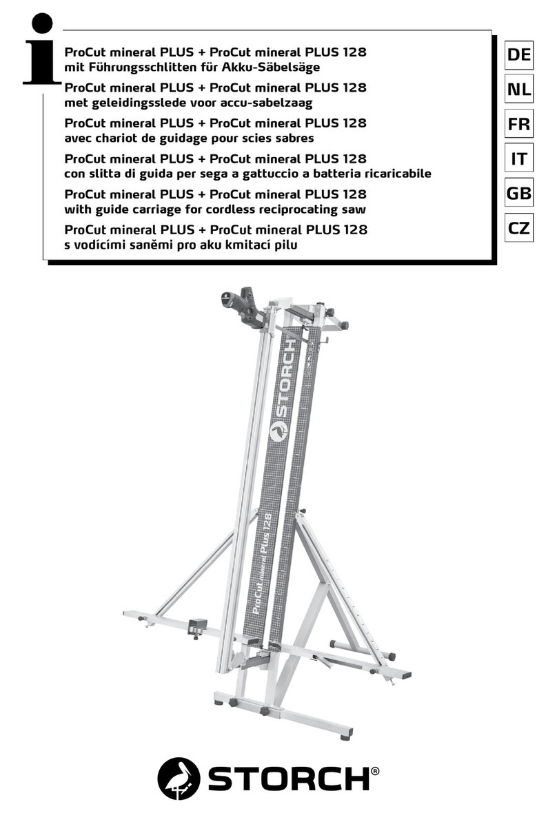 Storch ProCut mineral PLUS Translation of the original instruction