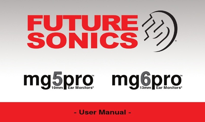 Future Sonics mg5pro user manual