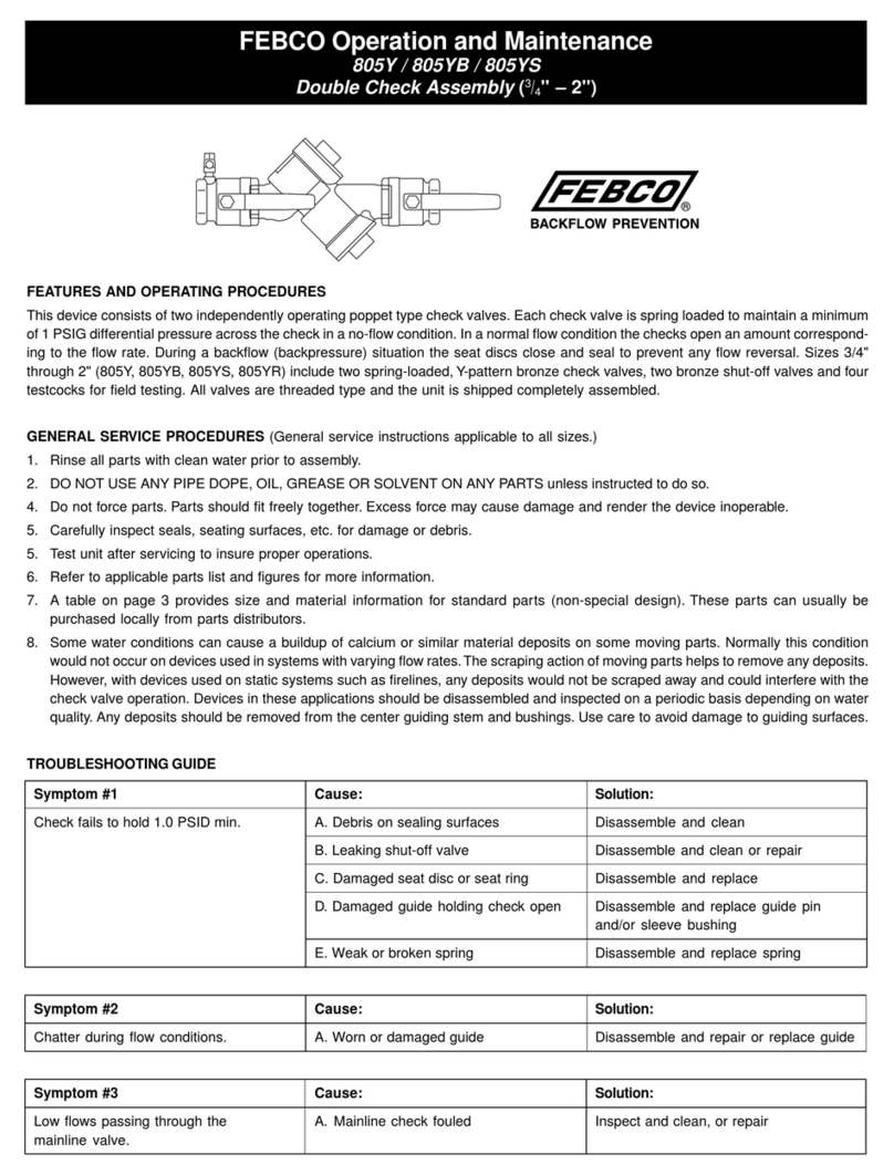 FEB 805Y Operation and maintenance