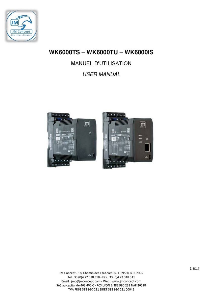 JM WK6000TS user manual