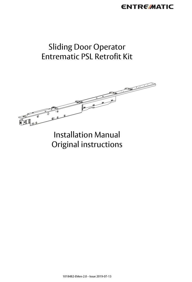 Entrematic PSL Retrofit Kit User manual
