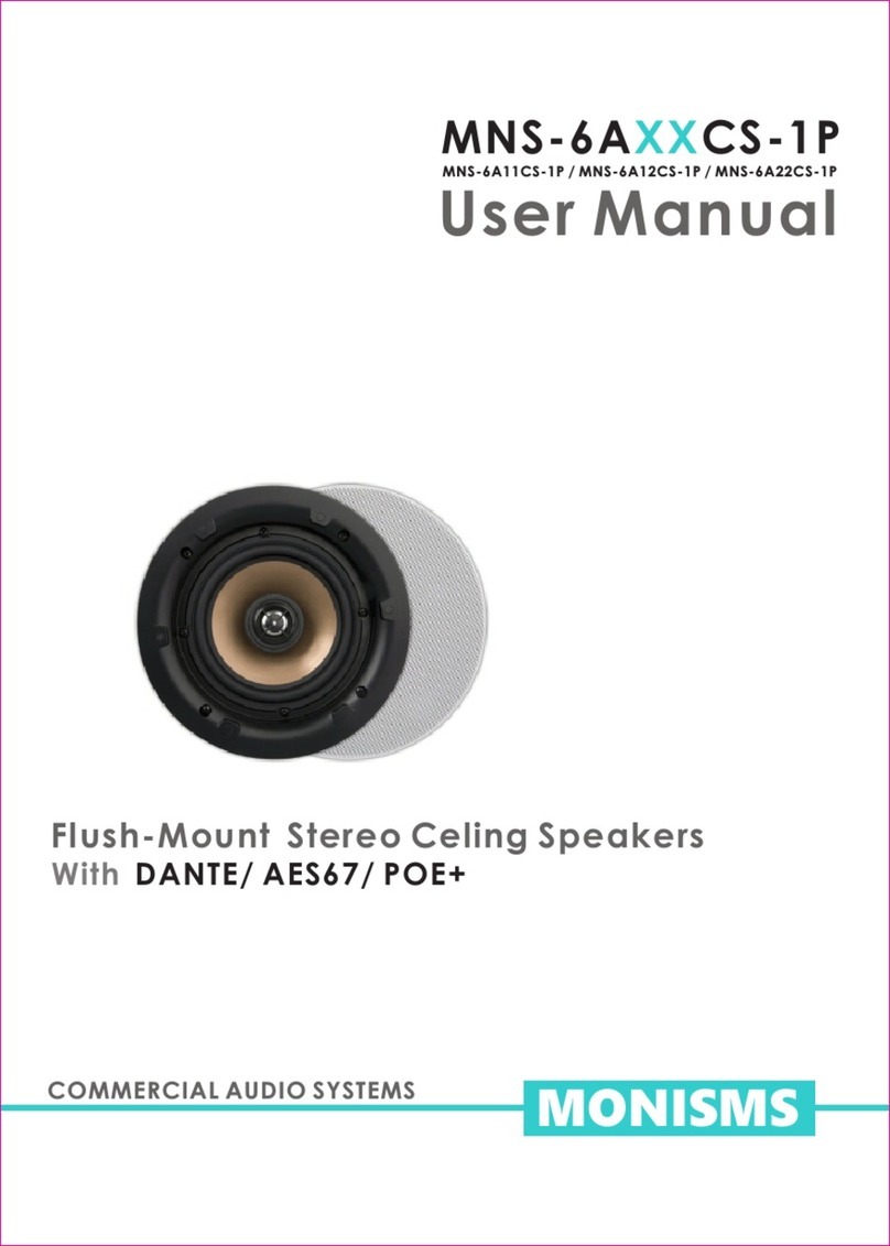 MONISMS MNS-6A CS-1P Series user manual