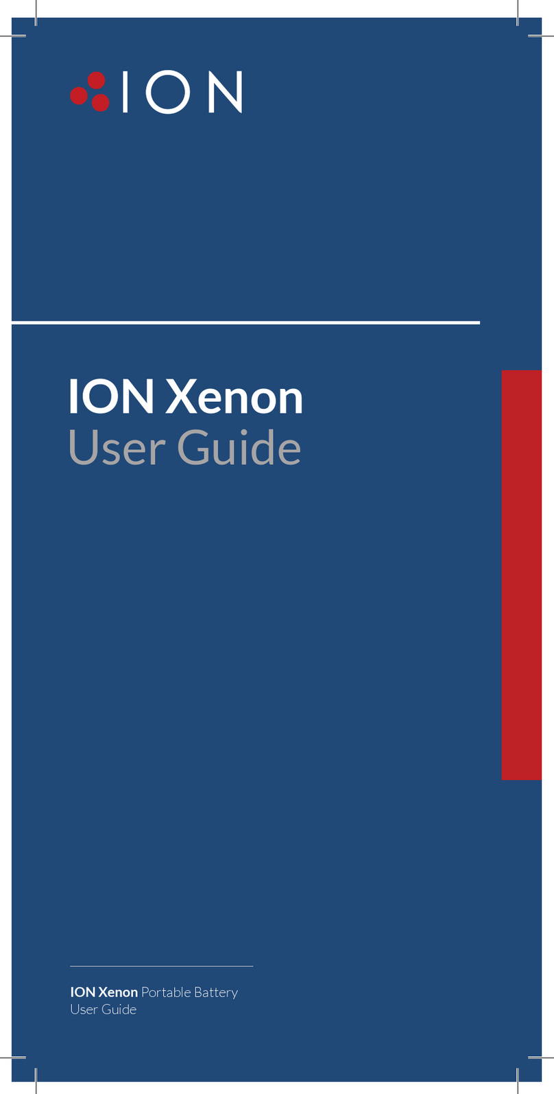 ION Xenon PJ-150 user guide