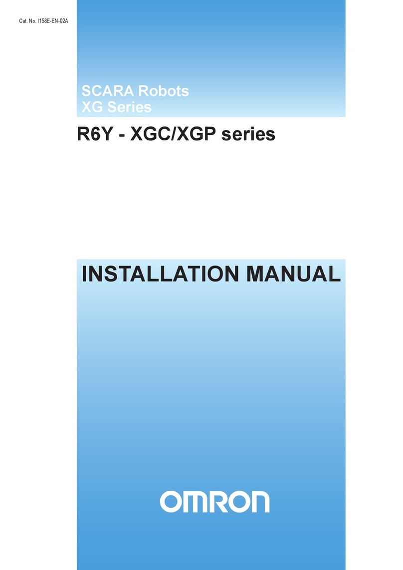 Omron XG Series installation manual