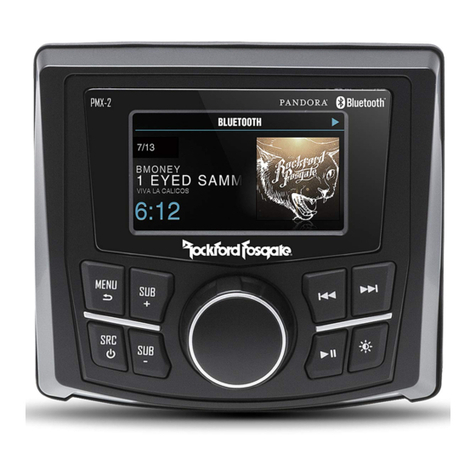 Rockford Fosgate Polaris PMX-P2 Operation manual