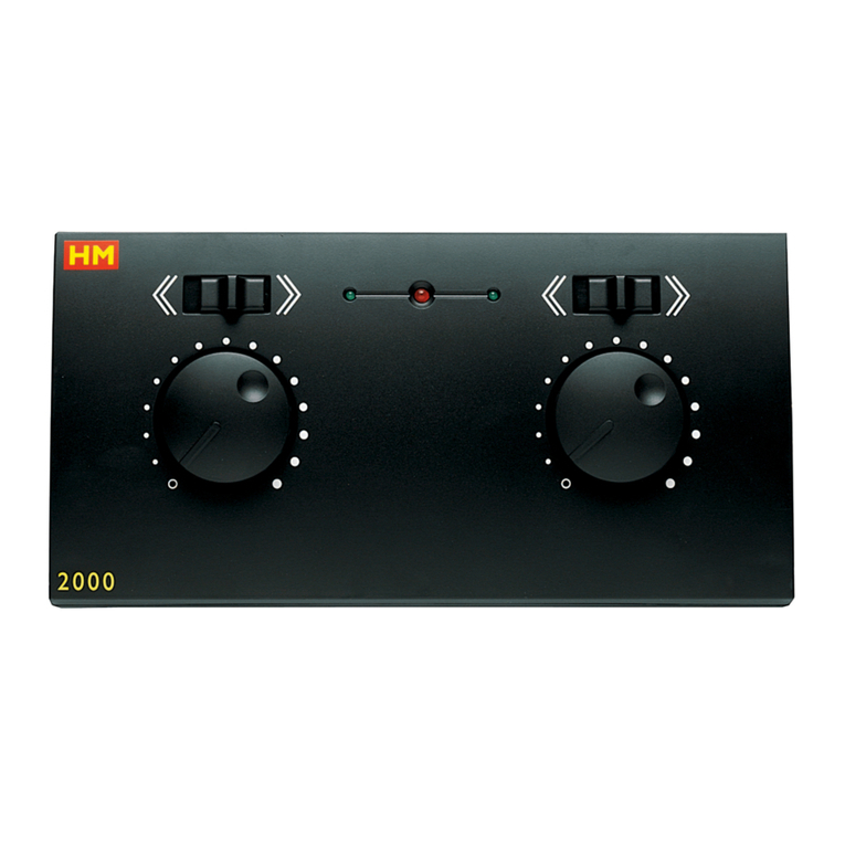 Hornby HM 2000 manual