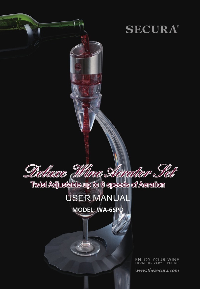 Secura WA-6SPD User manual Secura WA-6SPD User manual