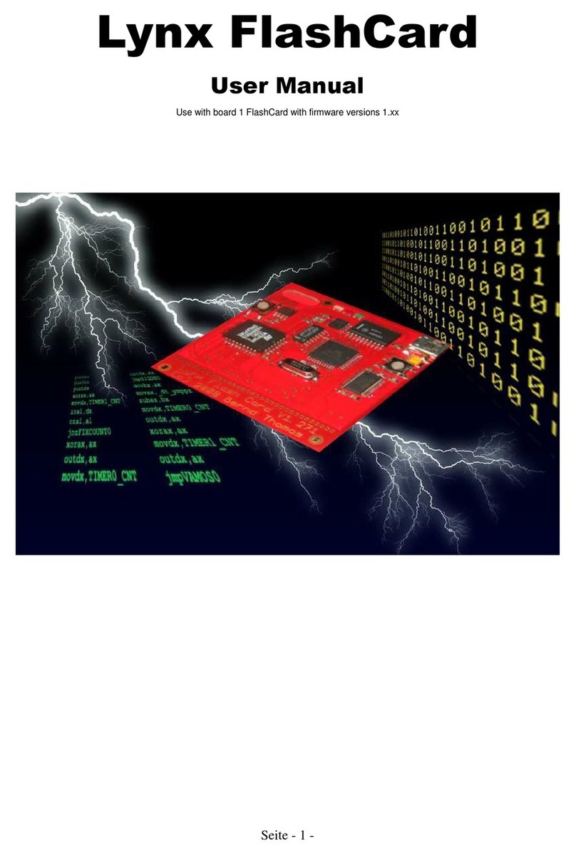 Atari Lynx FlashCard user manual