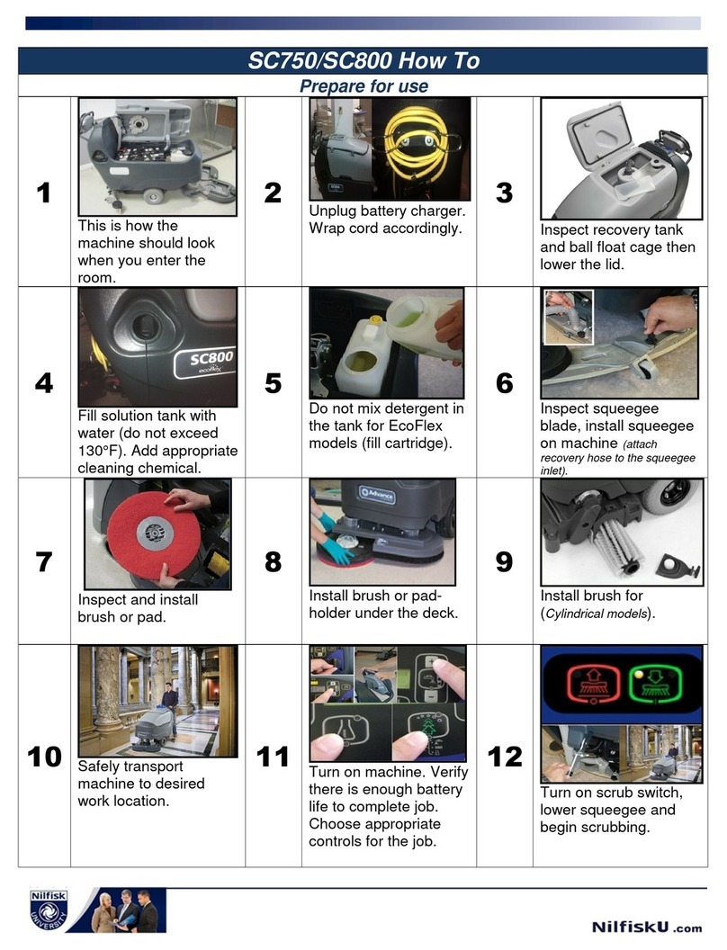 Nilfisk-Advance SC800 How-to