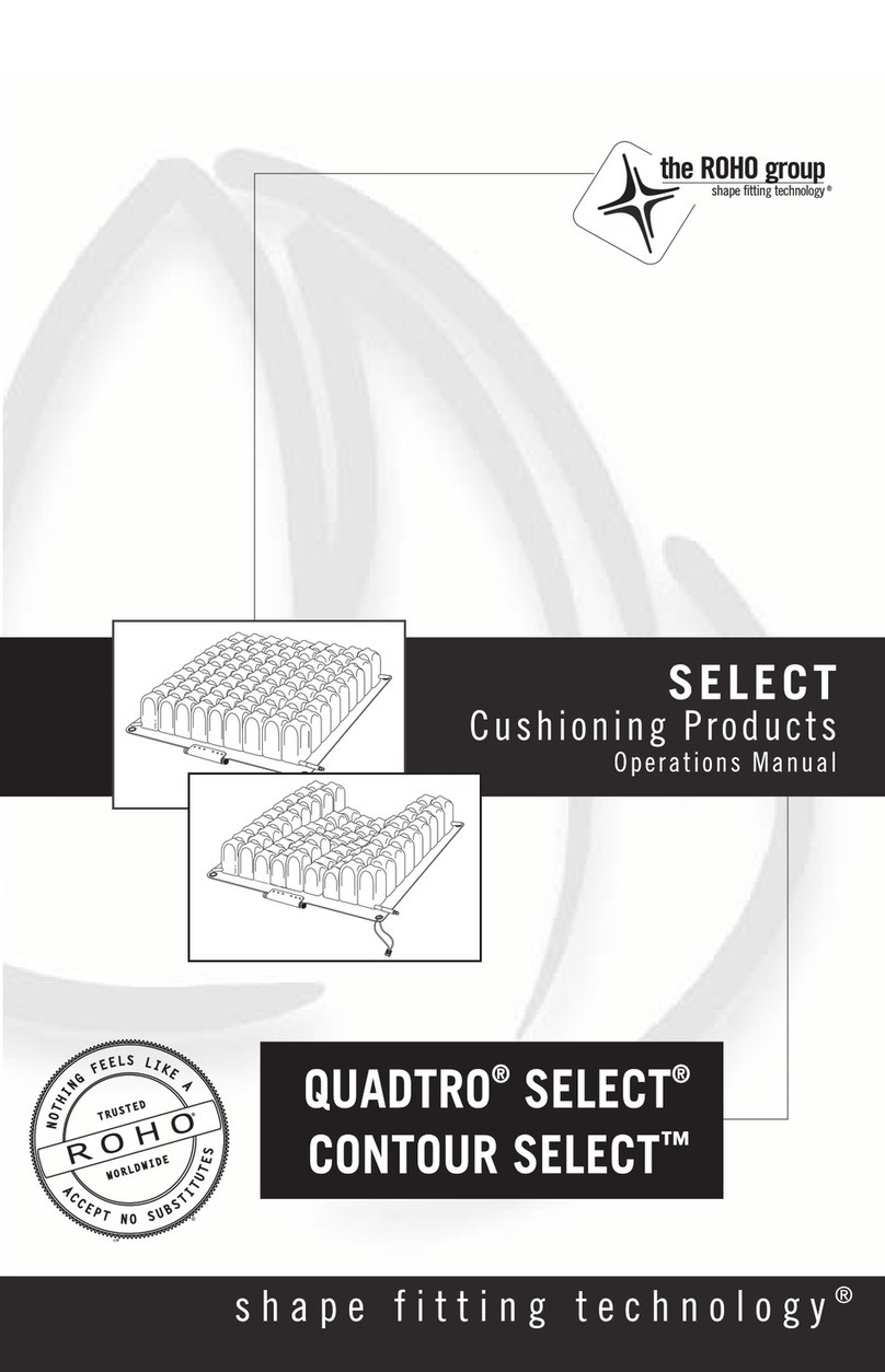 ROHO SELECT Series Operation manual