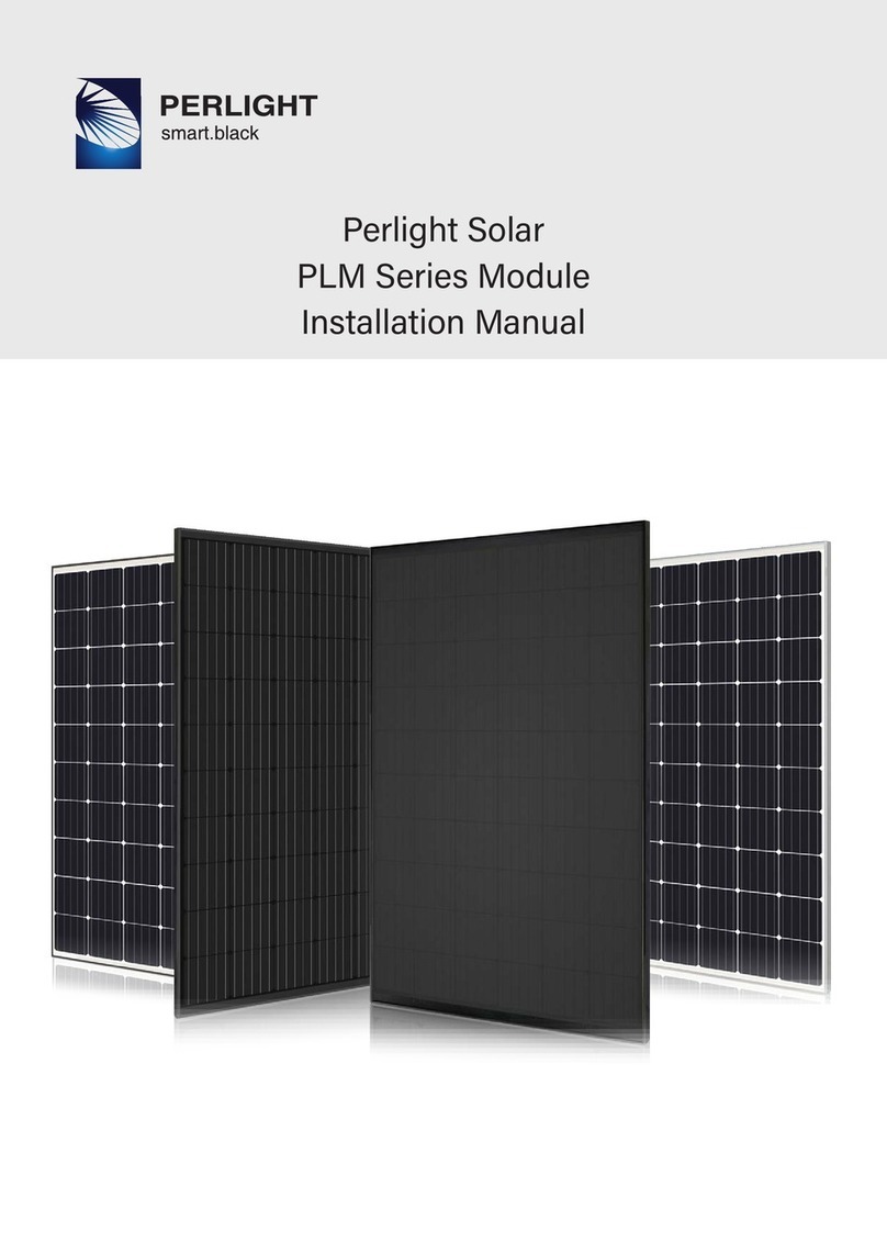 Perlight Solar PLM Series installation manual