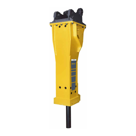 Atlas Copco HB Series Safety and operating instructions