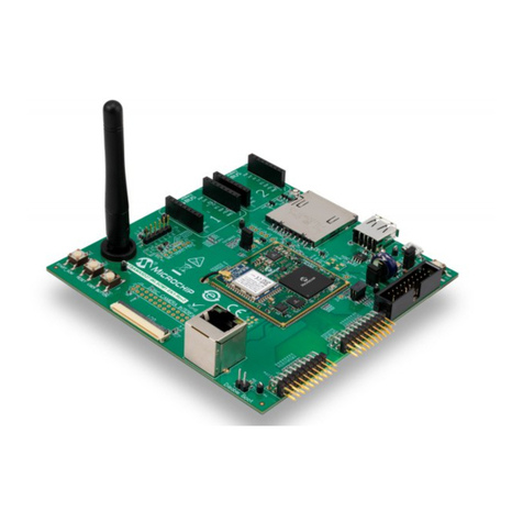 Microchip Technology ATSAMA5D27-WLSOM1-EK1 User manual