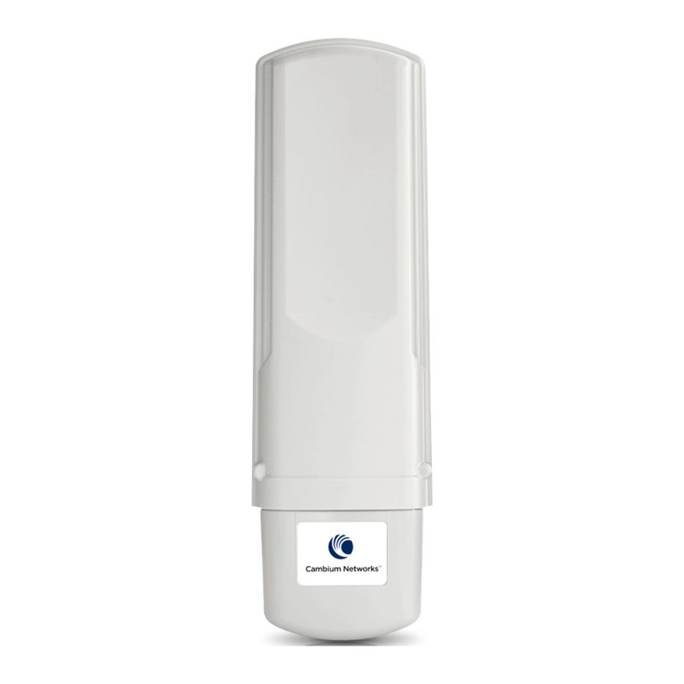 Cambium Networks PTP 450 Series User manual Cambium Networks PTP 450 Series User manual