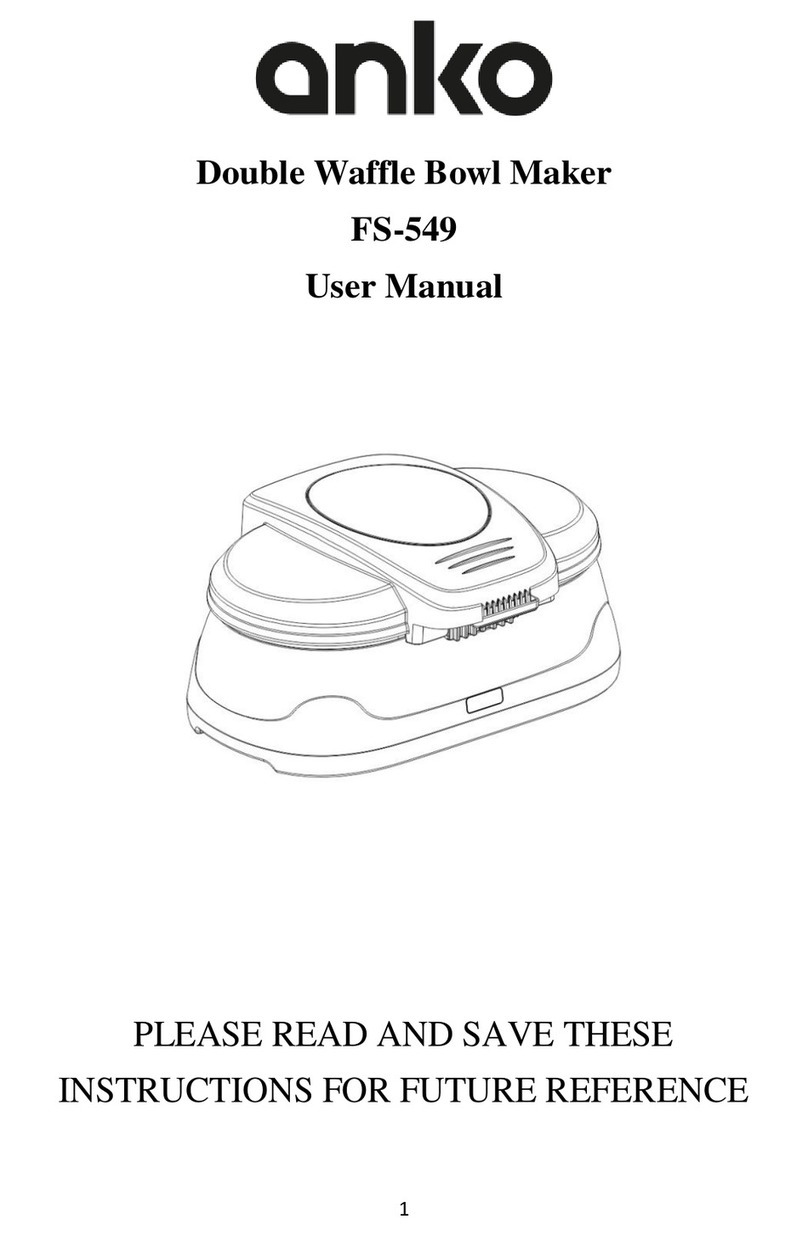 anko FS-549 user manual