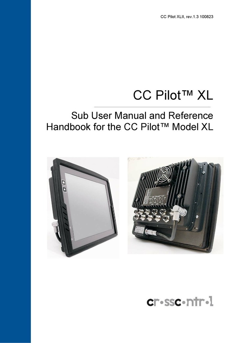 crosscontrol CCpilot XL Sub User Manual and Reference Handbook