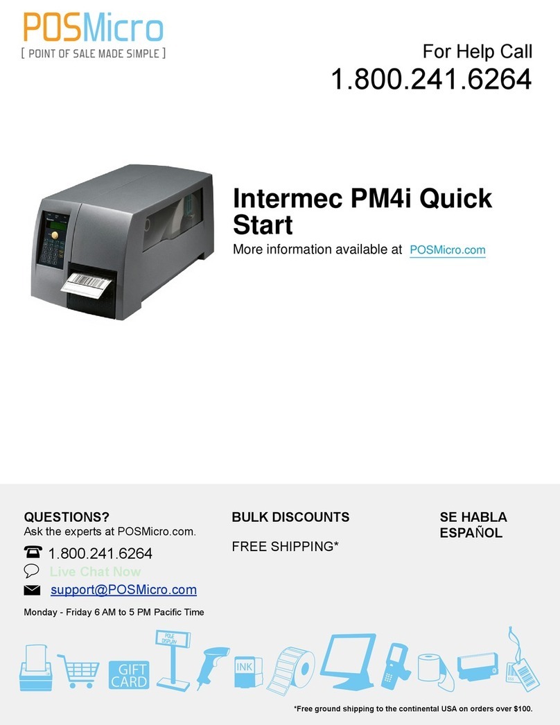 Intermec PM4I User manual