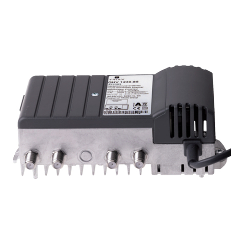 Triax GHV 12 204 Series User manual