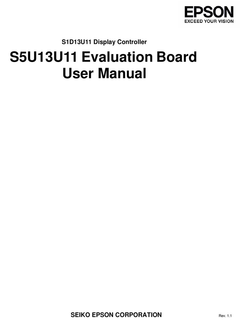 Epson S5U13U11 User manual