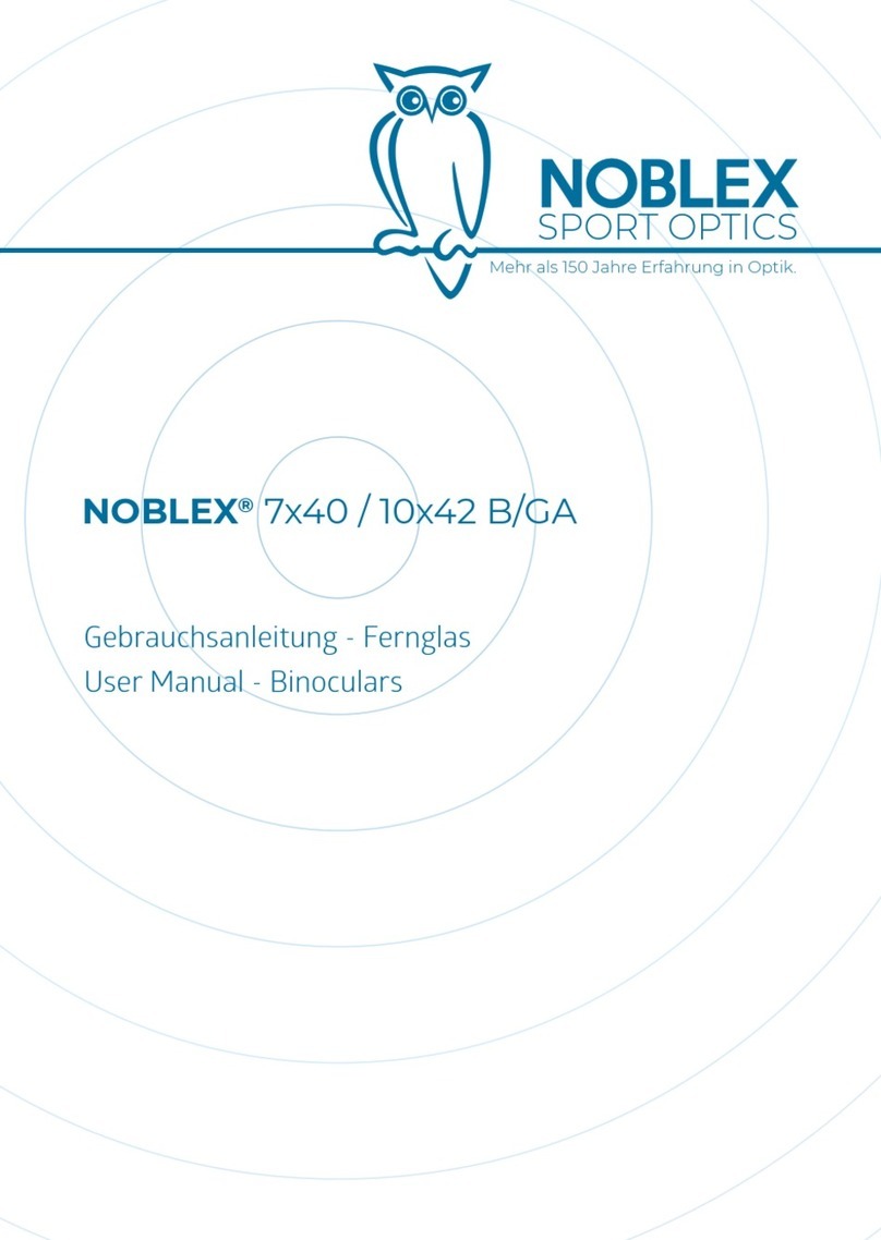 Noblex 7x40 B/GA user manual
