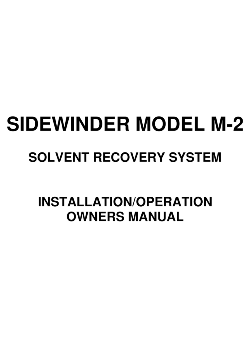Sidewinder M-2 Installation & operation owner's manual