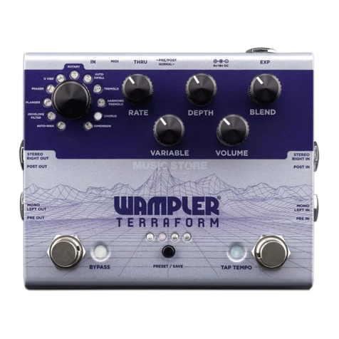 Wampler TERRAFORM Full user guide