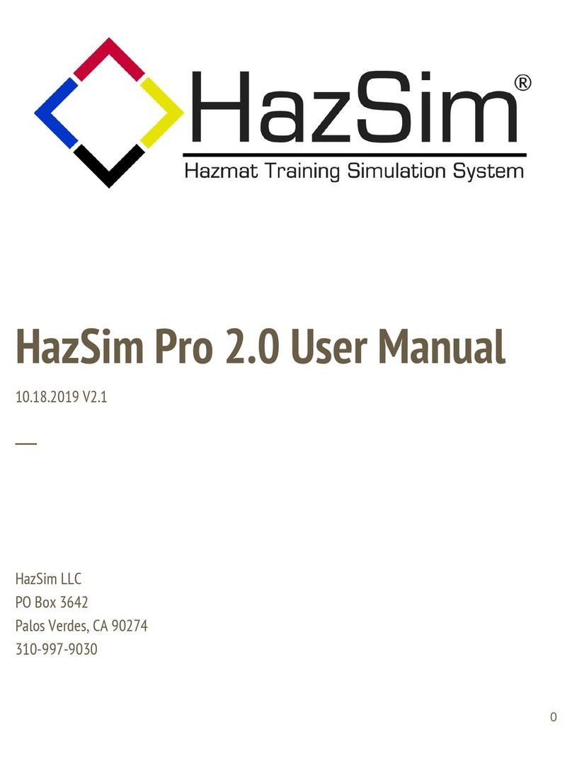 HazSim Pro 2.0 user manual