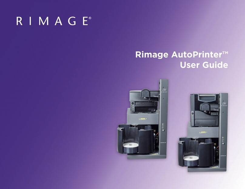 Rimage AutoEverest AutoPrinter User manual