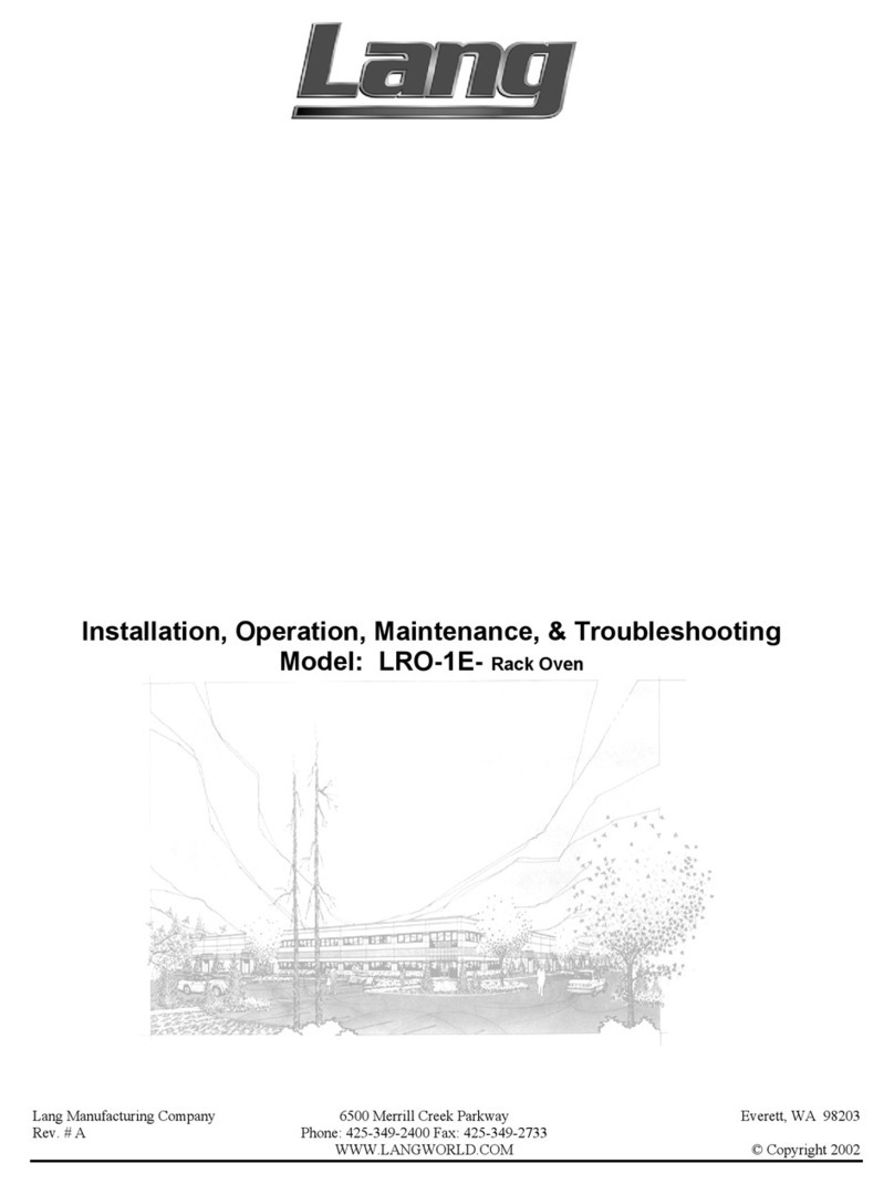 Lang LRO-1E Operating instructions