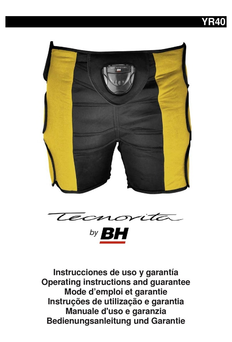 BH Tecnorita YR40 Operating instructions and guarantee