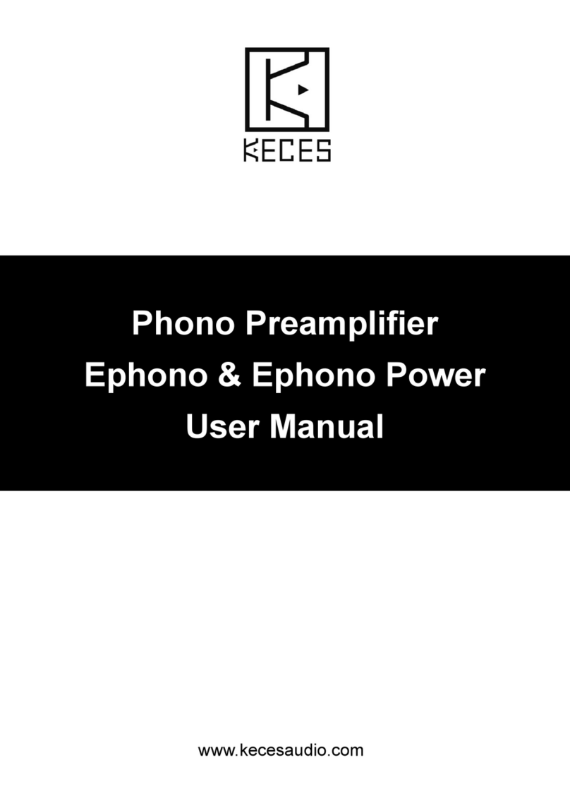 Keces Ephono Power user manual