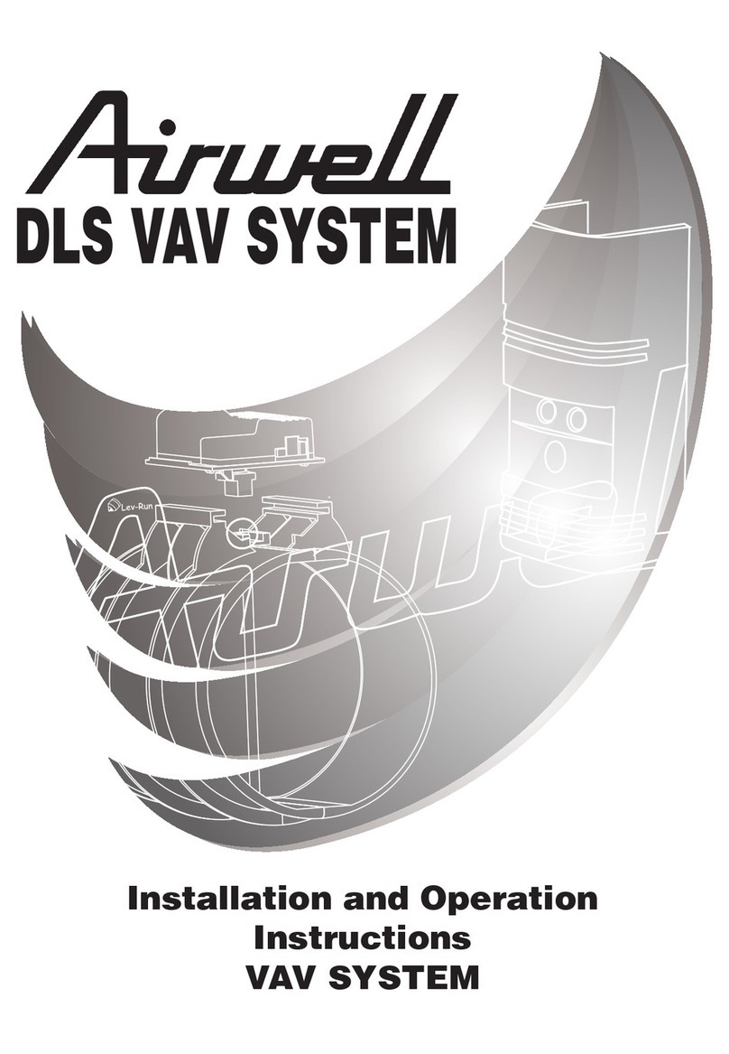 Airwell DLS VAV SYSTEM User manual