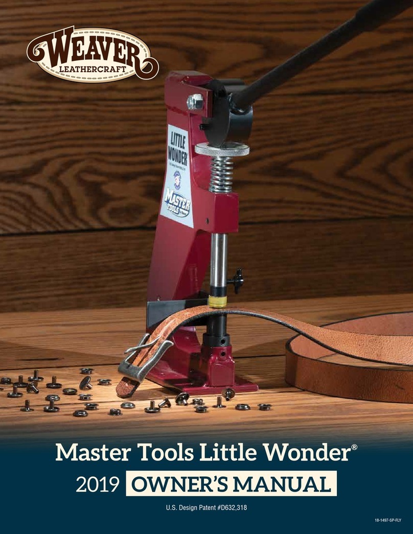 Weaver Master Tools Little Wonder 2019 owner's manual