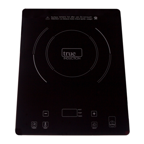 True Induction TI-1B User manual