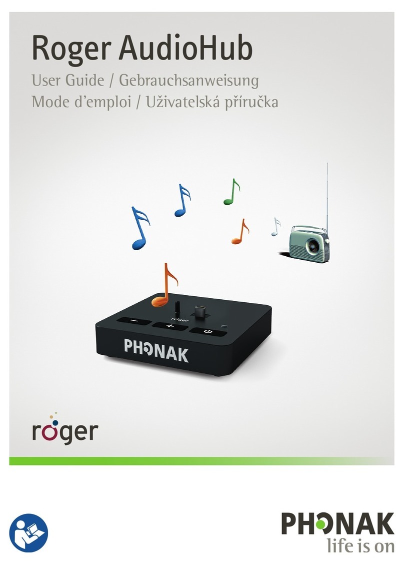 Phonak Roger AudioHub user guide