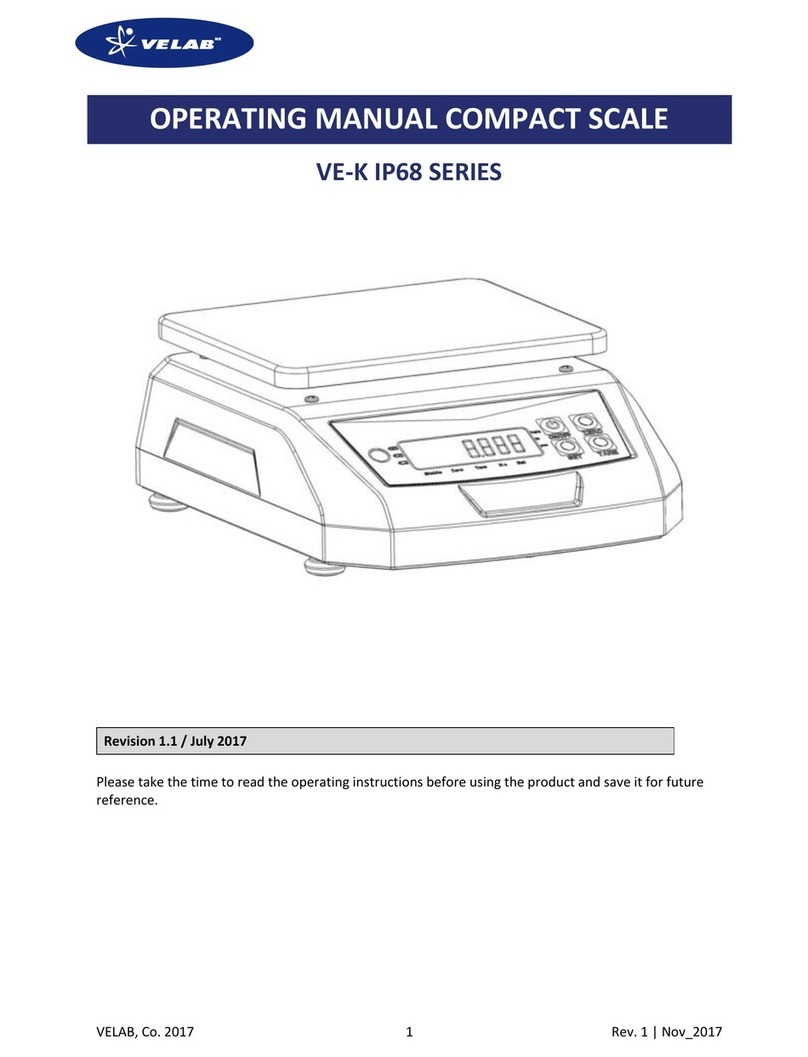 Velab VE-K Series User manual