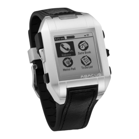 Fossil WRIST PDA User manual
