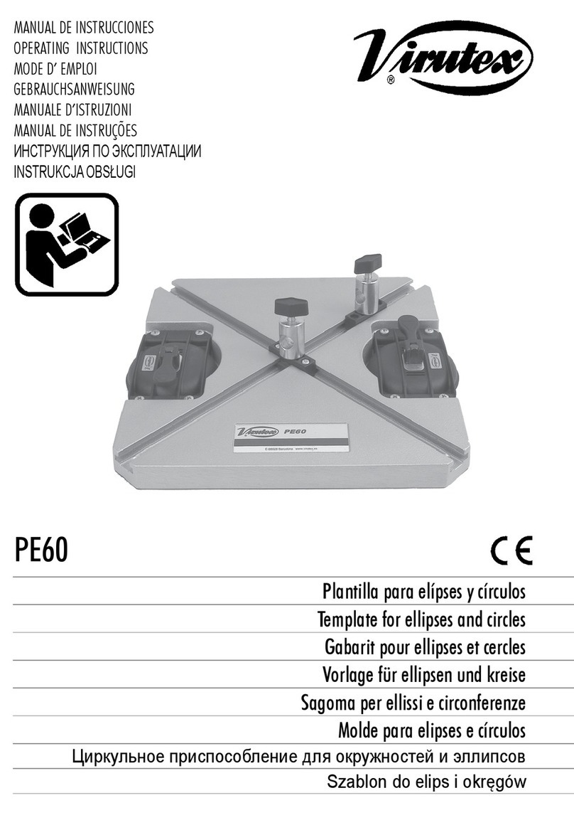 Virutex PE60 User manual