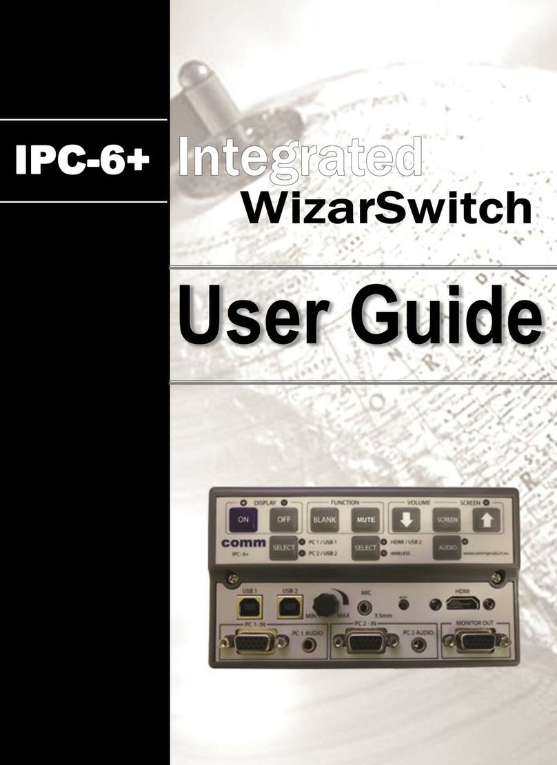 Comm IPC-6+ user guide
