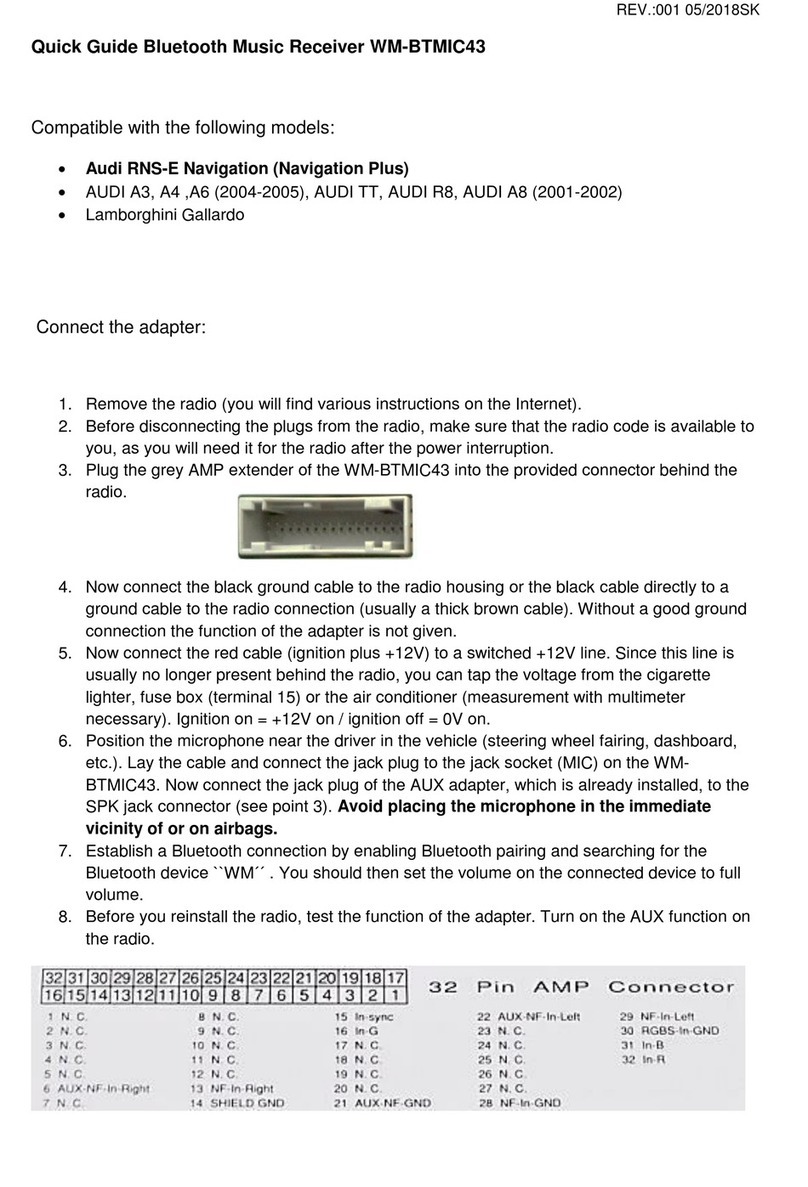Watermark WM-BTMIC43 quick guide