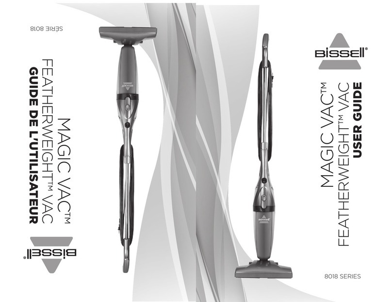 Bissell Magic Vac Featherweight Vac 8018 Series user guide