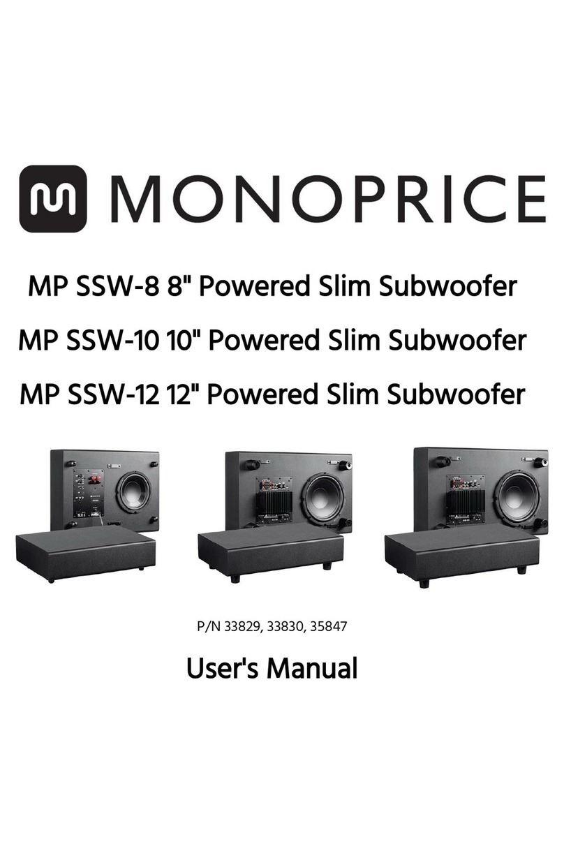 Monoprice SSW-8 user manual