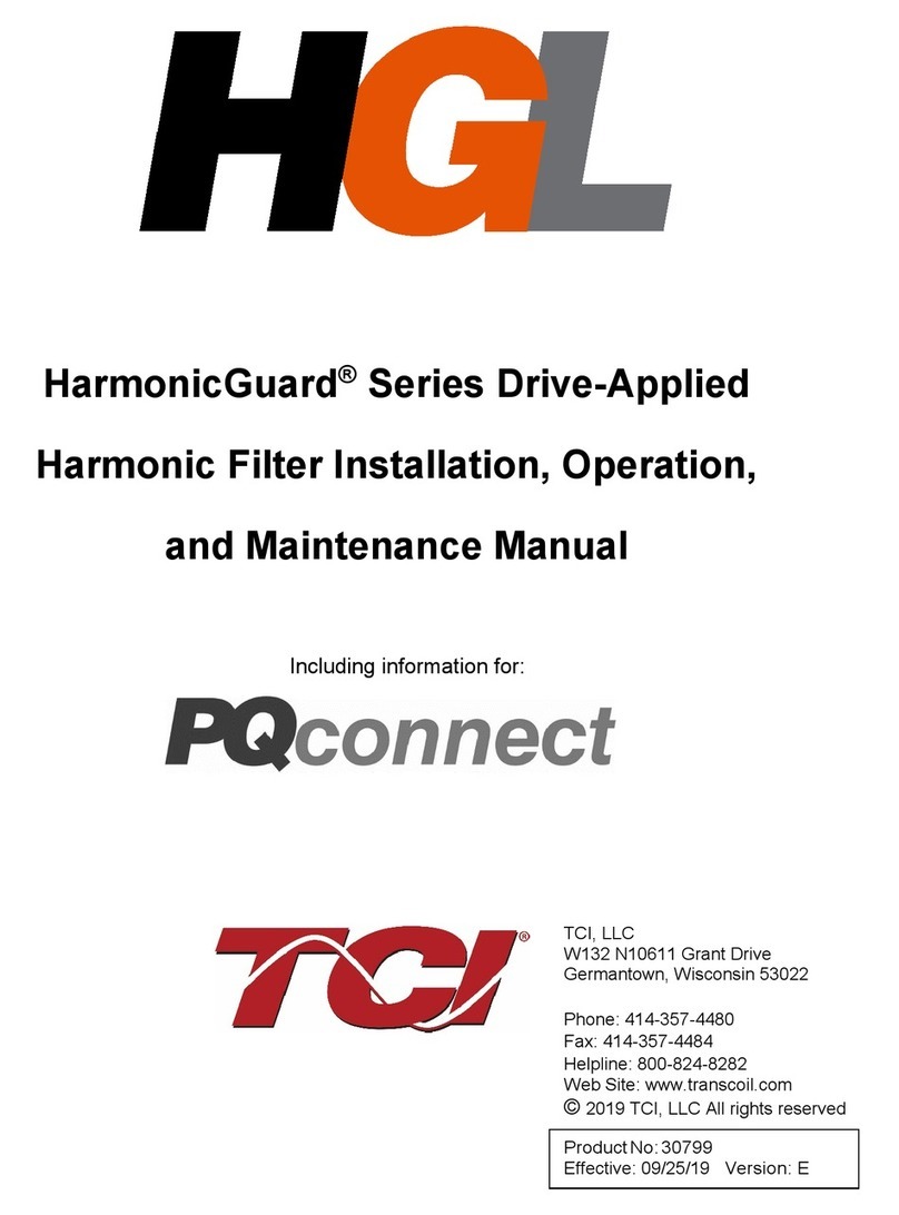 TCi HarmonicGuard HGL Series User manual