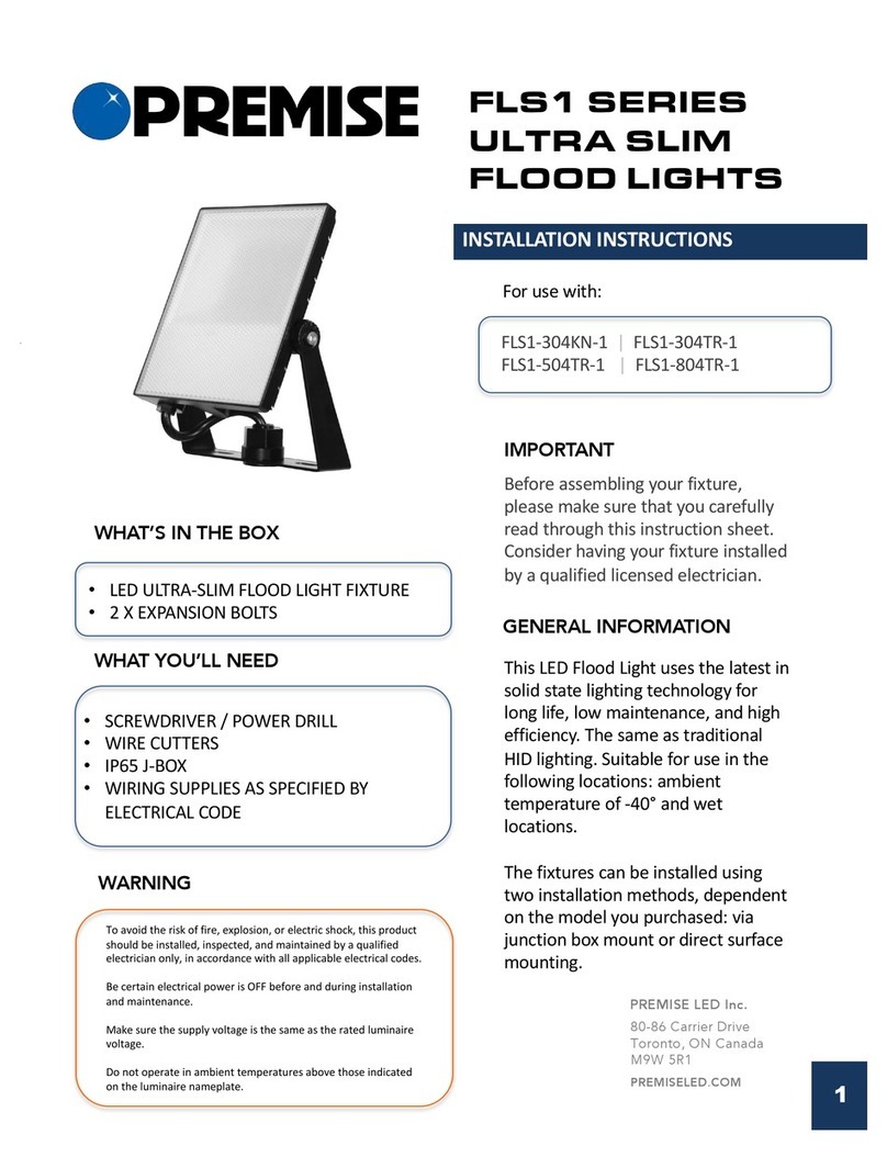 Premise FLS1 Series User manual
