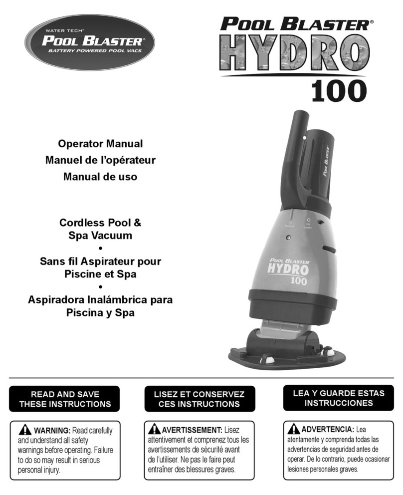 Pool Blaster HYDRO 100 14051AL Operator's manual