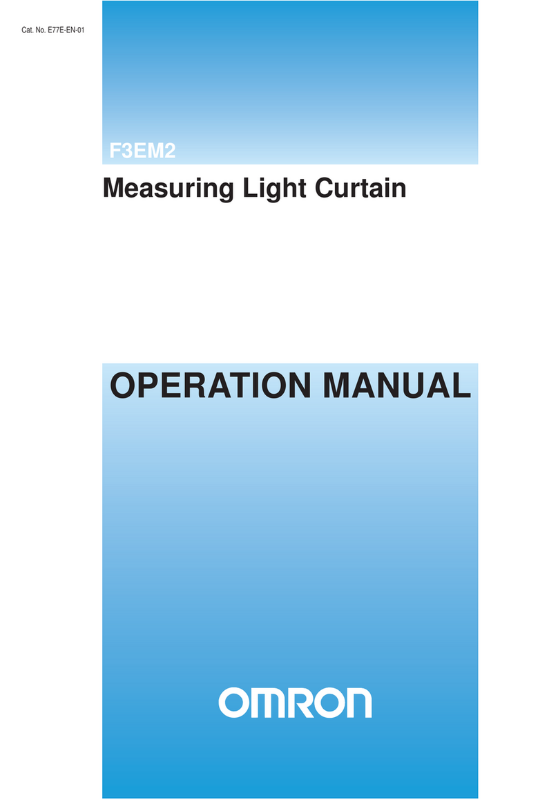 Omron F3EM2-005 Series User manual Omron F3EM2-005 Series User manual