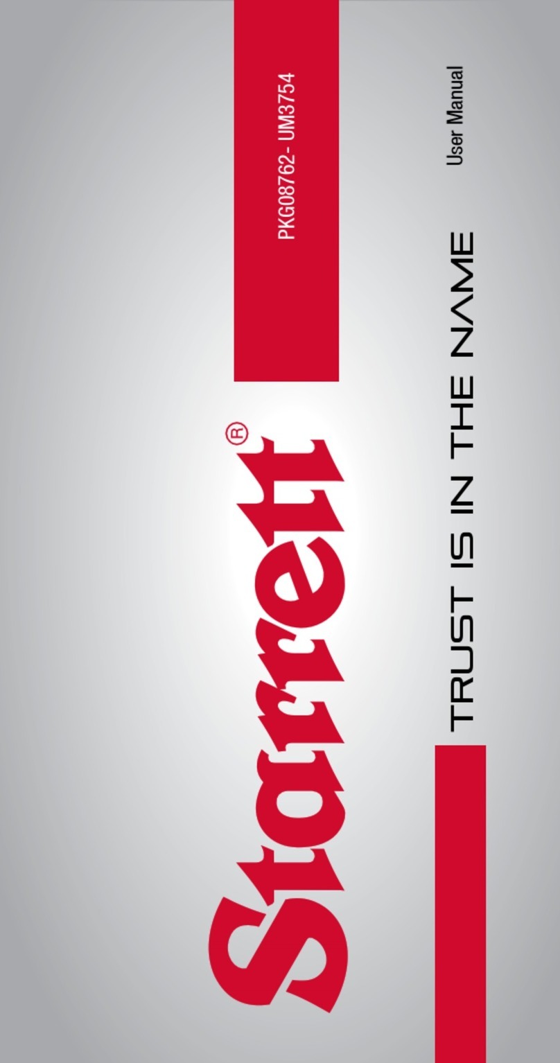 Starrett 3754 user manual